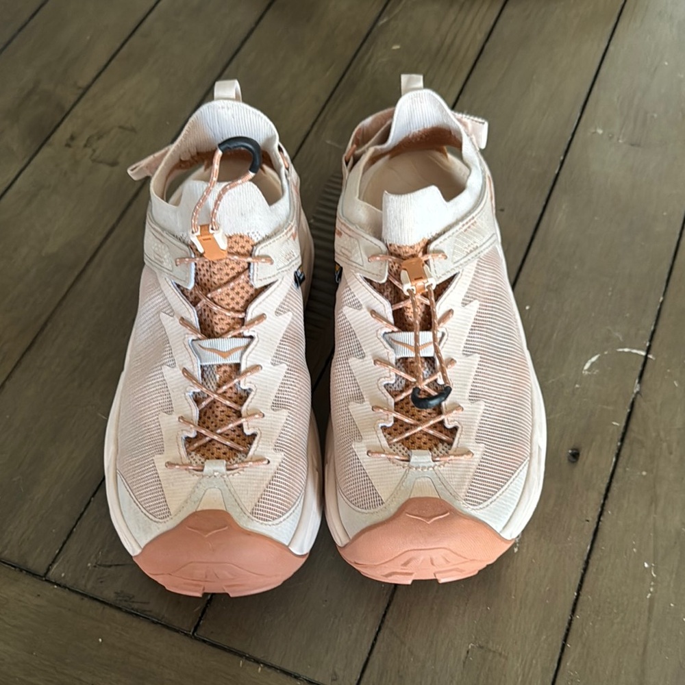 Hoka Pink Athletic Shoes Modern Design